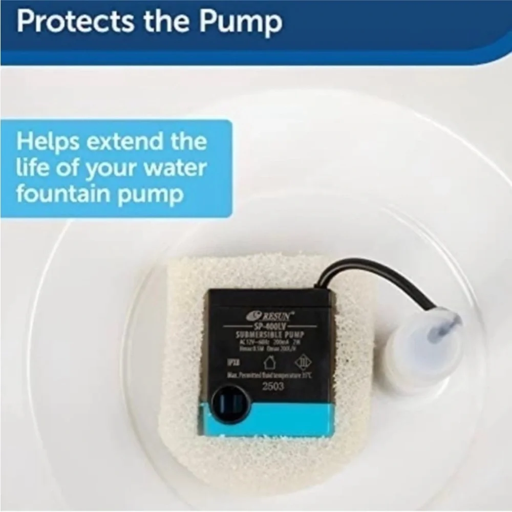 11 replacement carbon filters for pet safe cat water fountain refills